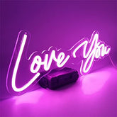 Love you Neon Sign